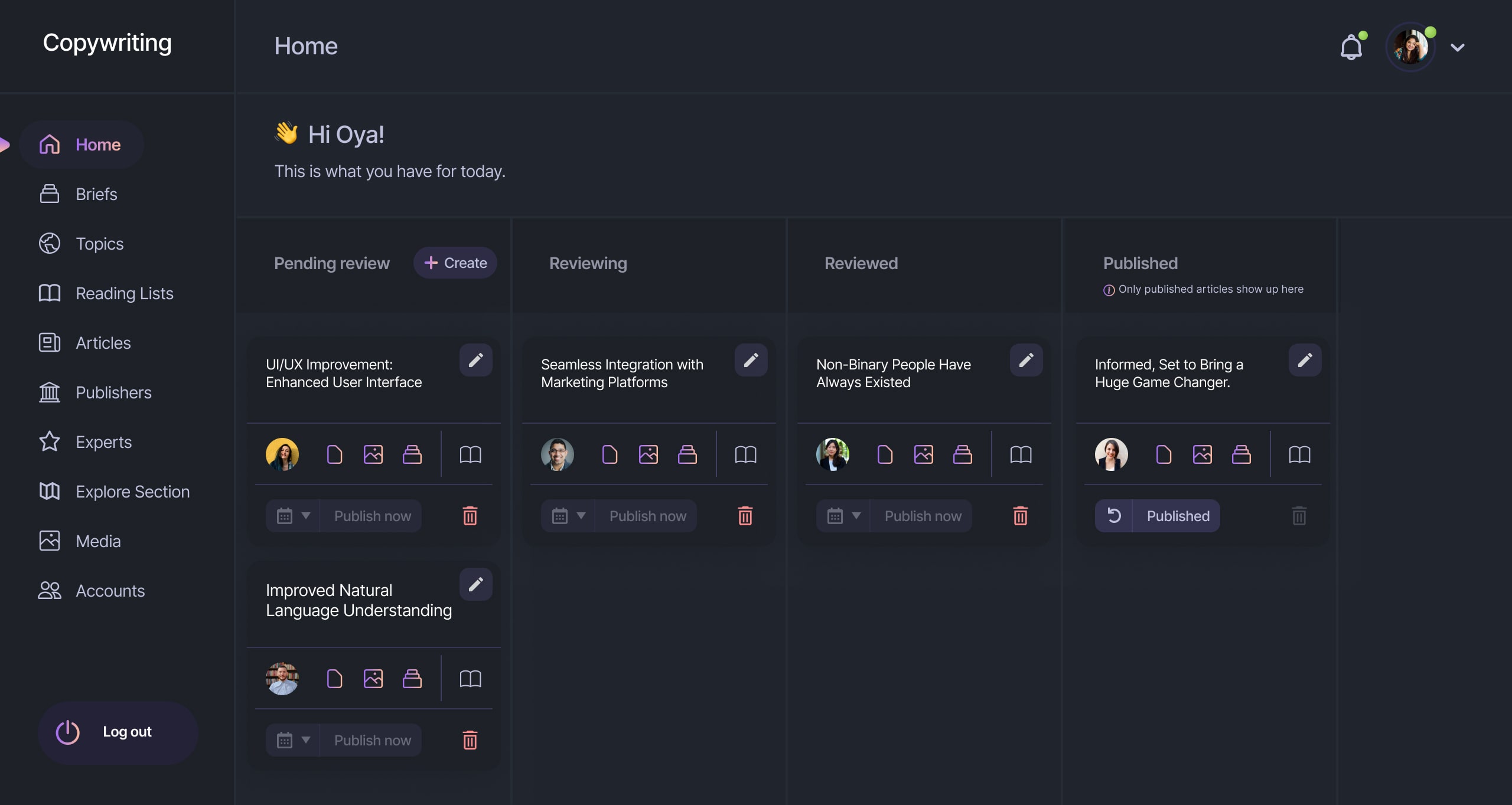 Saas Screenshot